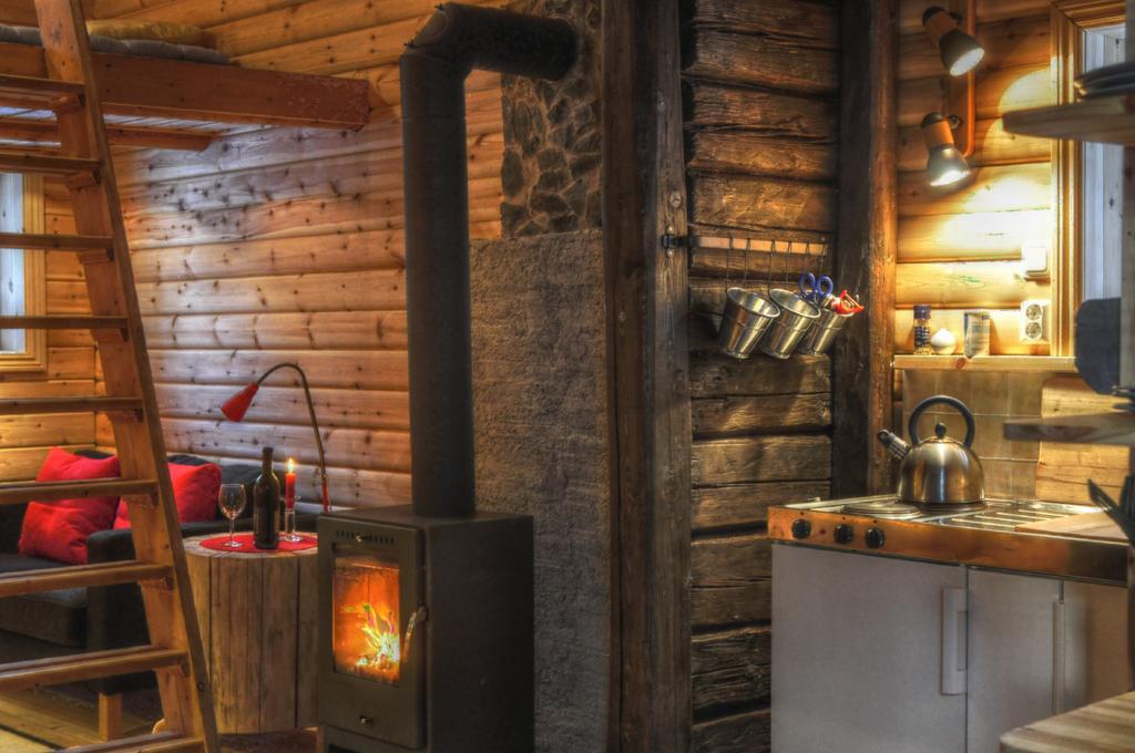 Cottage On Wild River In Lapland/Sweden Karlsten エクステリア 写真